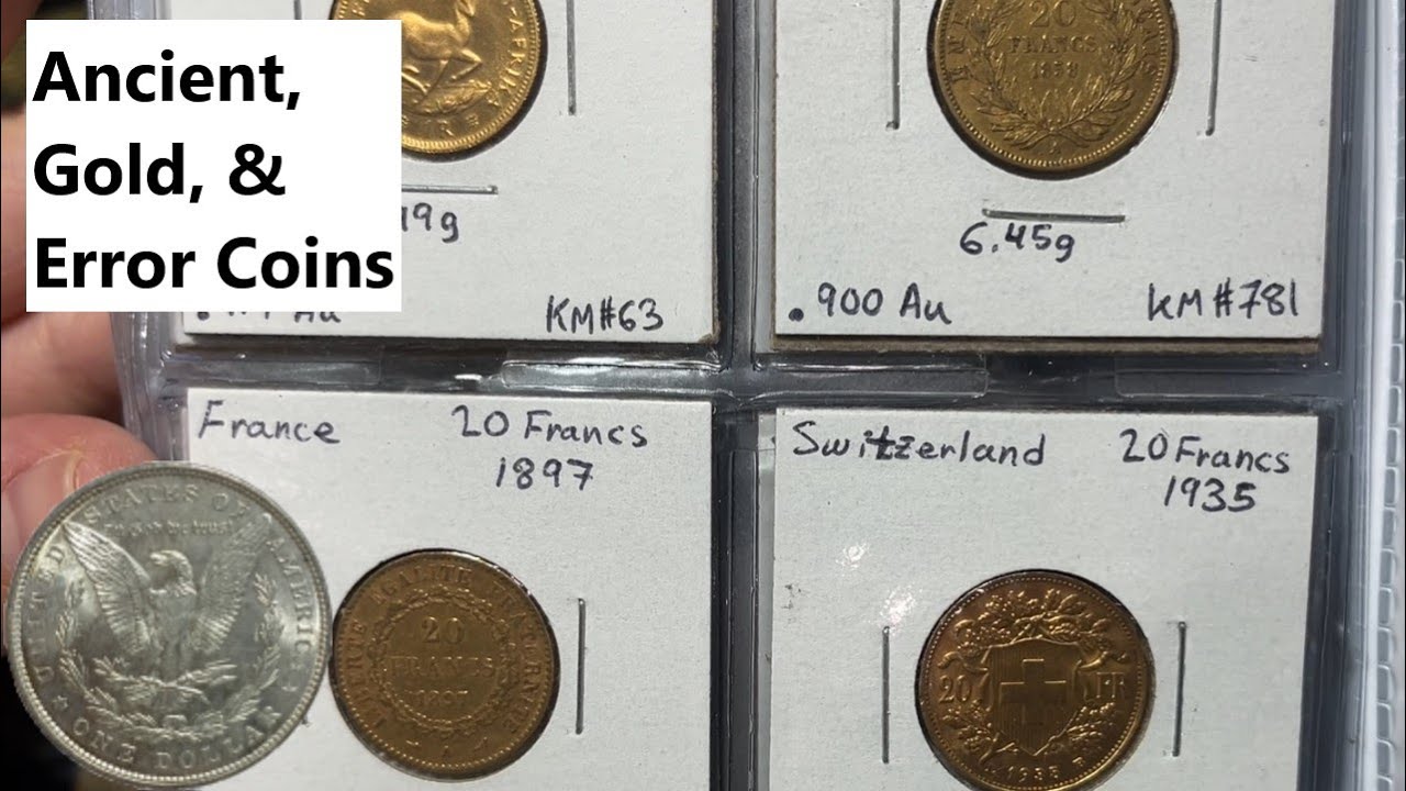 Complete World Coin Collection - Ancient, Gold, and Error Coins - January 2024 Update