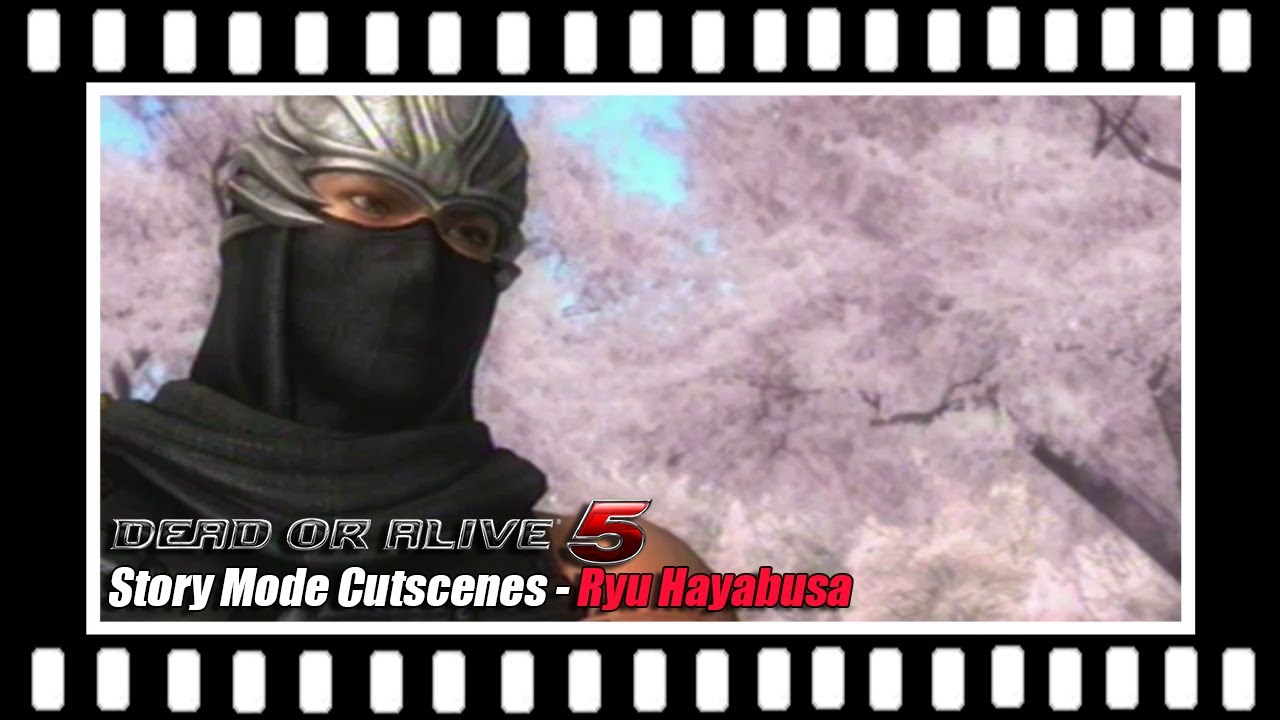 Dead Or Alive 5 - Story Mode Cutscenes - Ryu Hayabusa