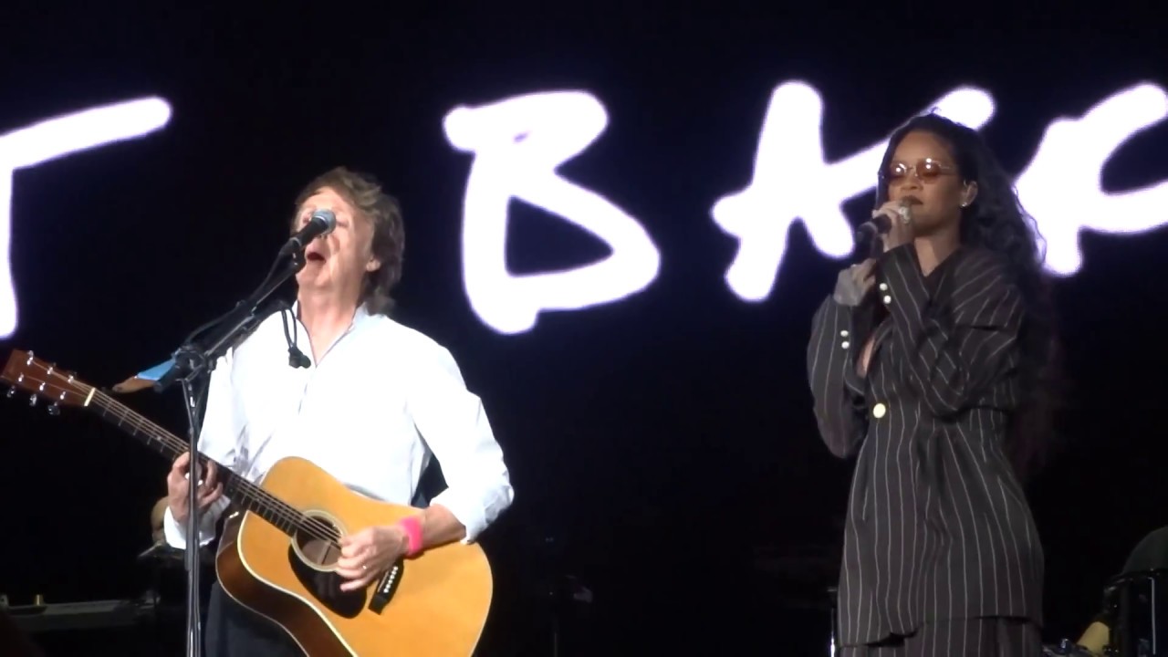 FourFive Seconds - Paul McCartney & Rihanna @ Desert Trip, Indio, CA 10-15-16