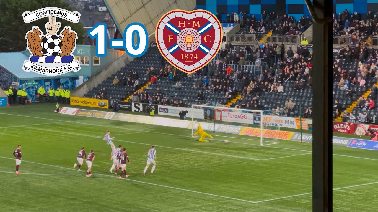 KILLIE BEAT HEARTS DESPITE EARLY RED CARD