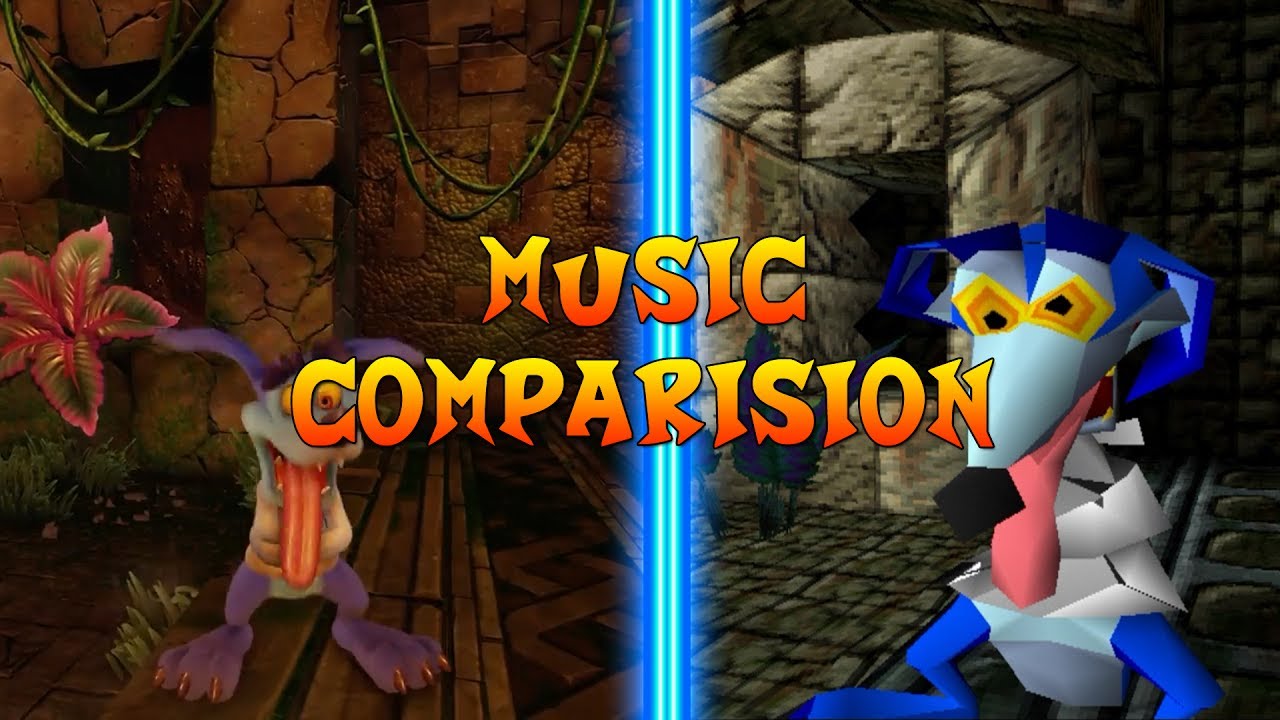 Ripper Roo (1) | Music Comparison | N-Sane Trilogy vs Crash Bandicoot (PS One)