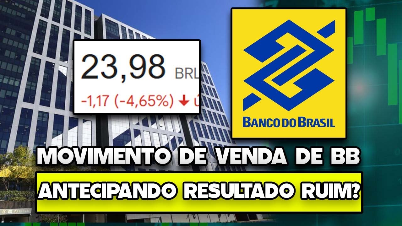🚨VENDENDO BBAS3 PARA COMPRAR OUTROS BANCOS. ESTÃO ANTECIPANDO UM PÉSSIMO RESULTADO? ENTENDA