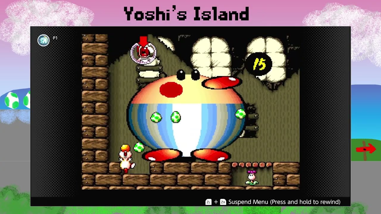 Burt the Bashful's Fort - 4 - Yoshi's Island