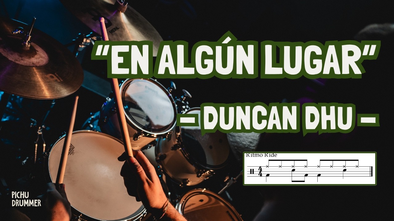 🥁EN ALGÚN LUGAR - Duncan Dhu (DRUM COVER) BATERÍA
