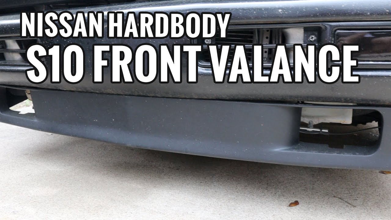 S10 Valance on Nissan Hardbody D21 | Flake Garage