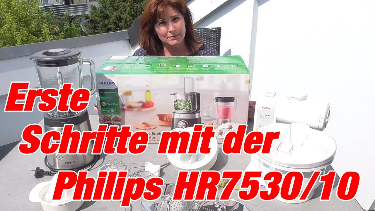015 Erste Schritte mit der Philips HR7530/10