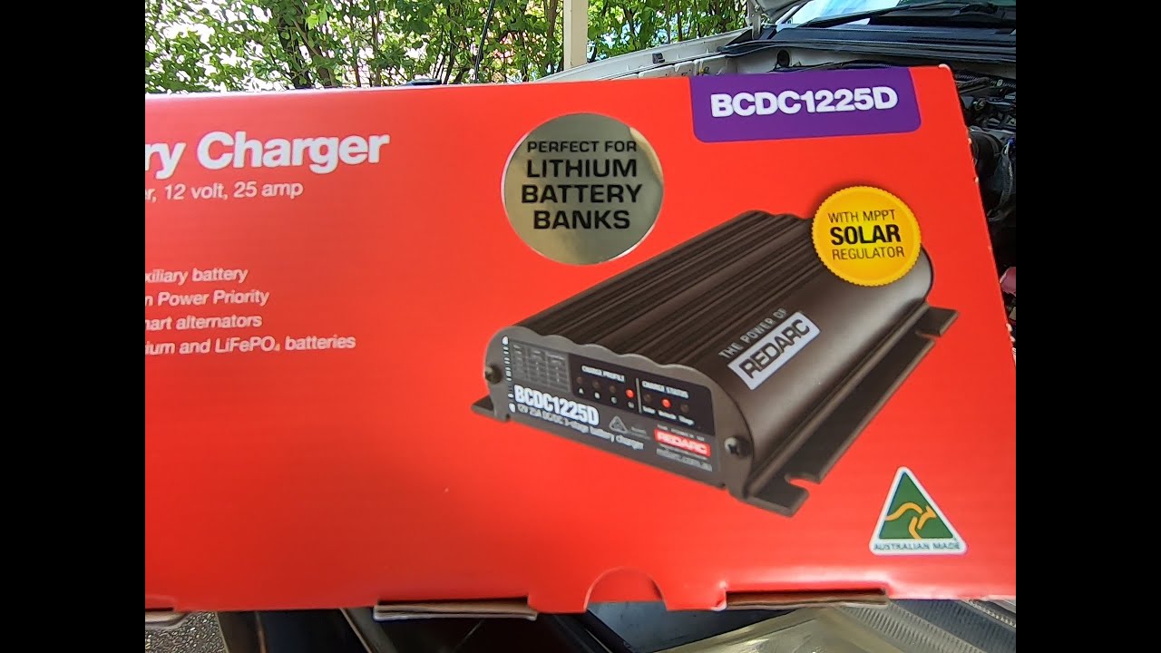 Redarc BCDC1225D 25A In vehicle battery charger