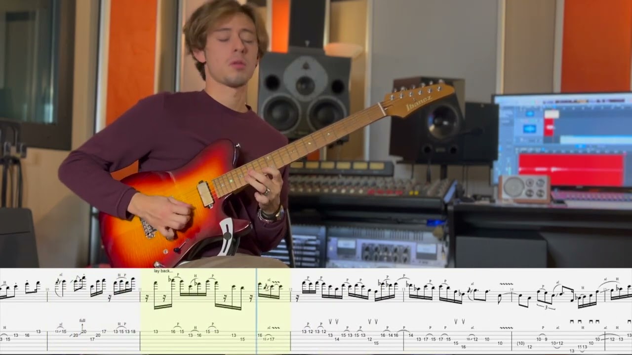 Alex Argento - Synchronal Steps - Keyboard Solo Cover (with TABS)
