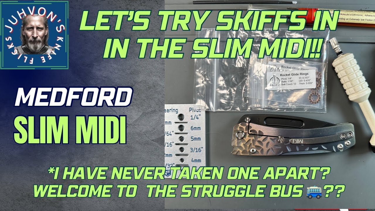 Medford Slim Midi Bearing Replacement to Skiff Bearings!!