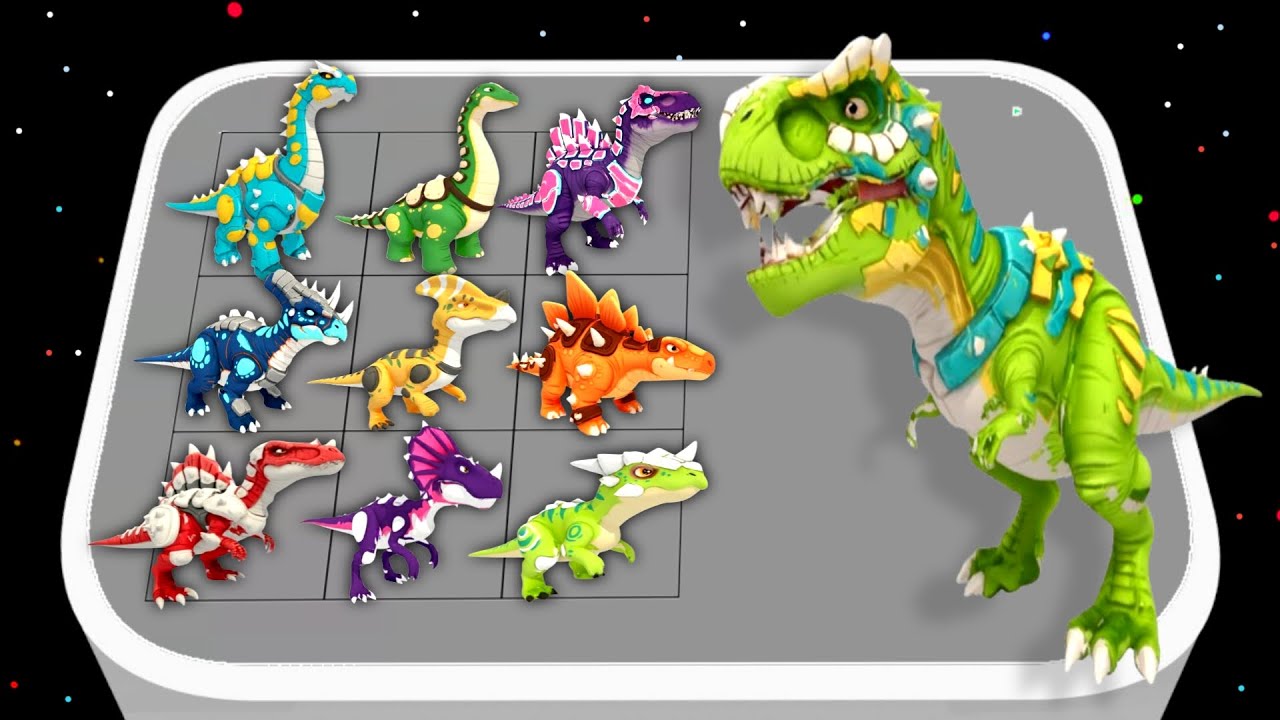 Dinosaur Fantasy Merge Master - Dino Age Merge Evolution, новая игра про динозавров 🦖