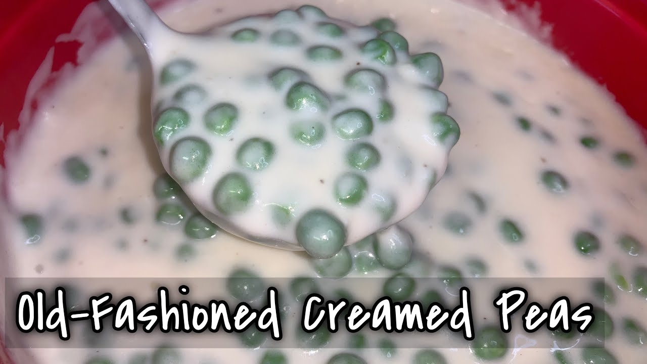 Creamed Peas | Old-Fashioned Creamed Peas | Holiday Fixings Series | Part 1
