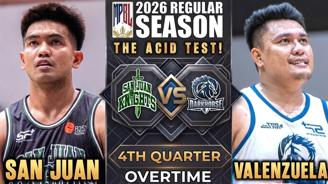 GRABE! INTENSE GAME! SAN JUAN VS VALENZUELA | FULL VIDEO 4TH QUARTER | MPBL 2026 SEASON