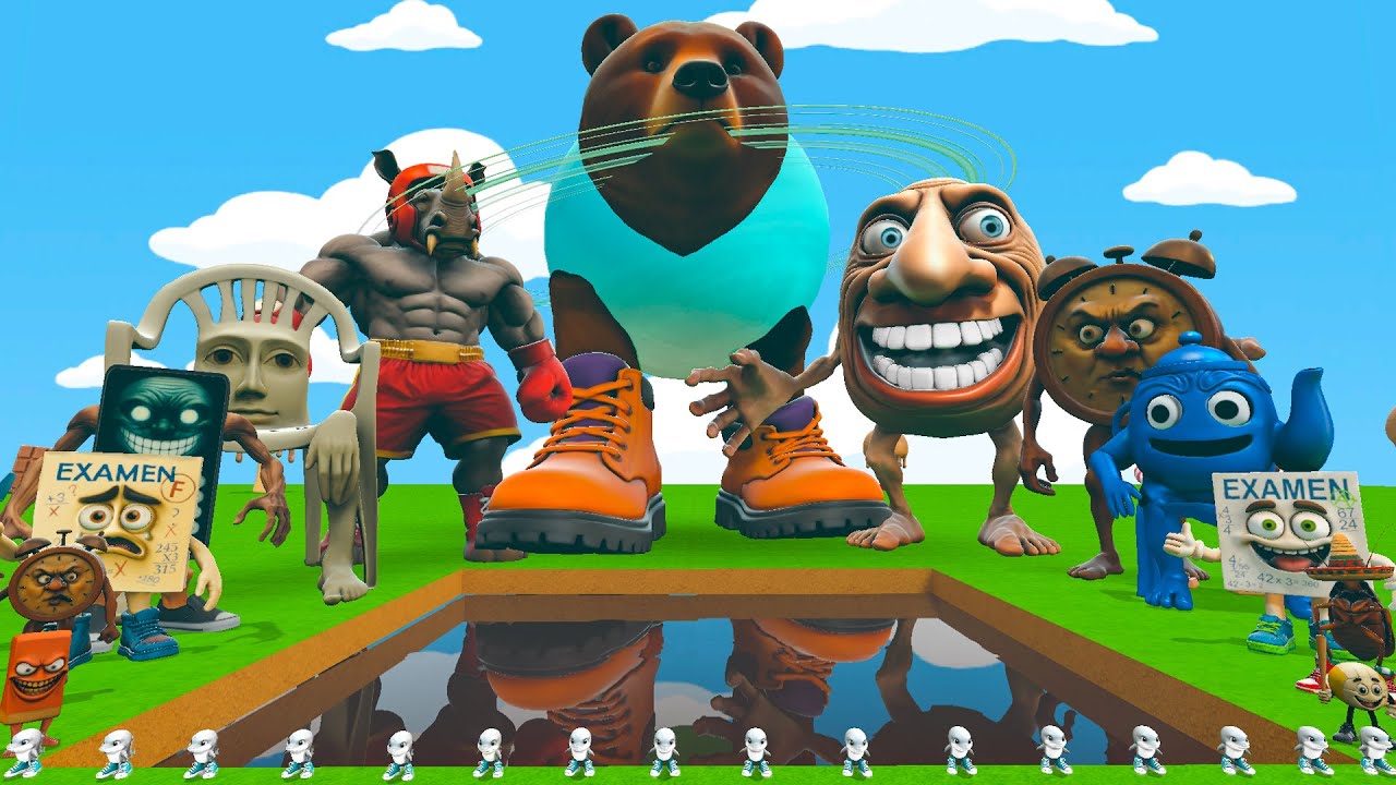 BIG HOLE CHOCOLATE NEW ALL ITALIAN AI BRAINROT MEMES SPARTAN KICKING in Garry's Mod!