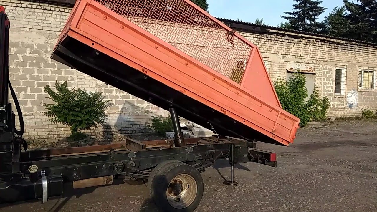 Кран - манипулятор на Газель +сомосвал.