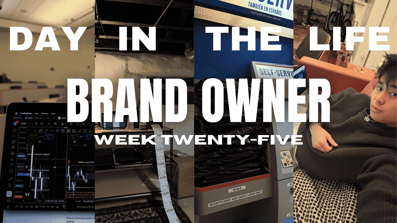 WE SOLD OUT IN HOW MANY DAYS? | Day in the life of a brand owner | Making Merciae Week 25
