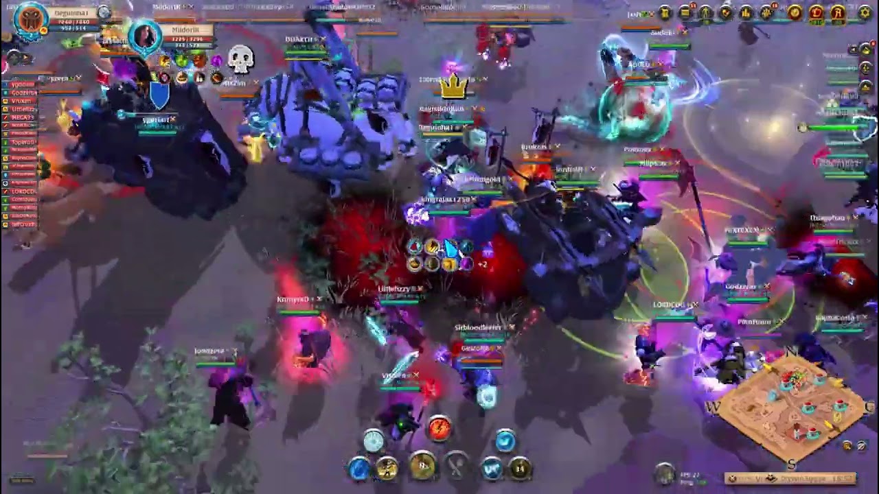 POV Oathkeeper IMORTAIS VS GELO E TECO - Albion Online