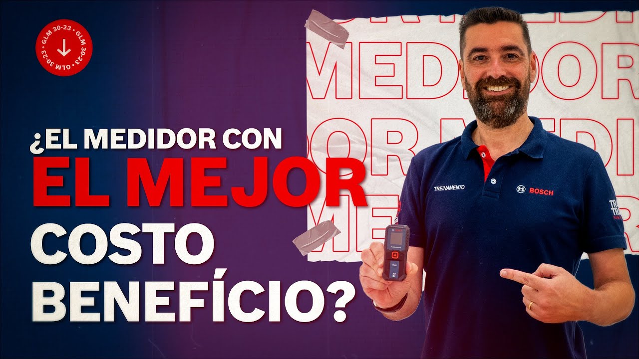 ¿El medidor láser con EL MEJOR COSTO BENEFÍCIO? - Bosch GLM 30-23