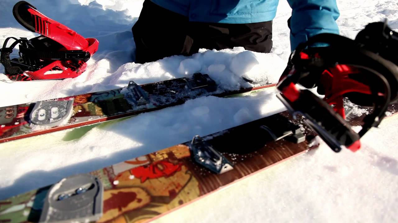 K2 Snowboarding Panoramic Splitboard - Leane Pelosi and Matt Belzile Whistler BC