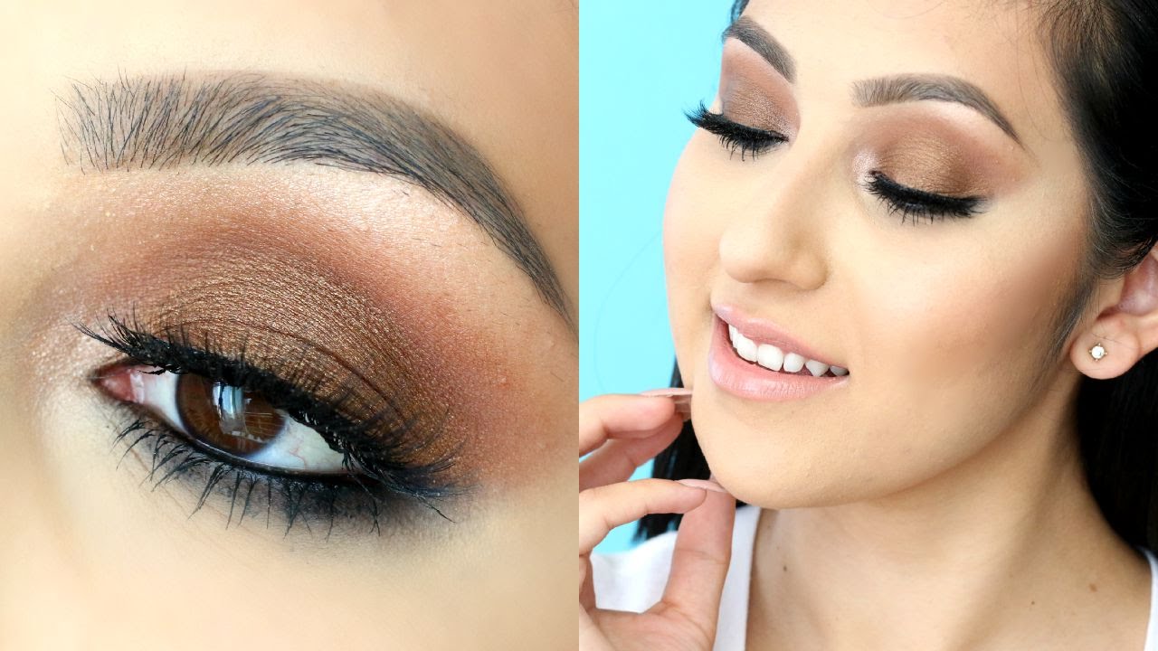 Maquillaje de Ojos Bronce