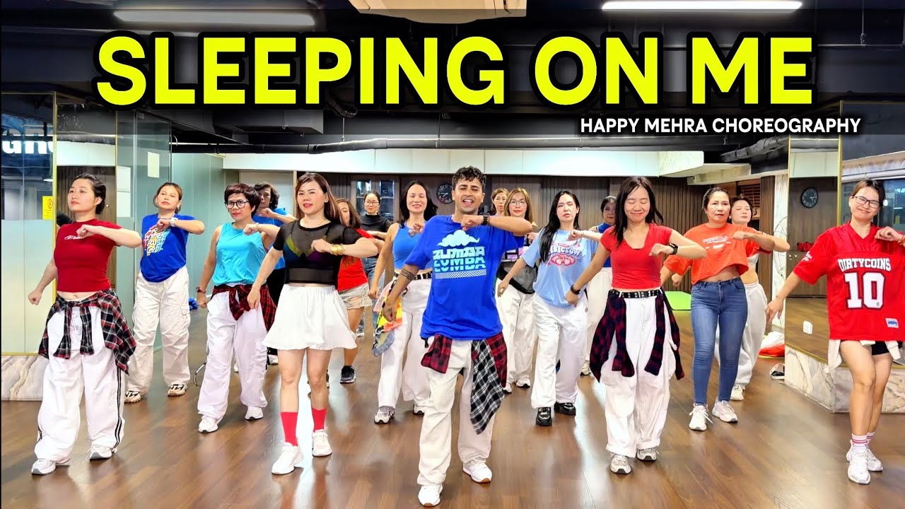 Sleeping On Me By  Anthony Touma & Mohammed Tarek | Zumba Fitness | Belly Mix | Happy Mehra Choreo 