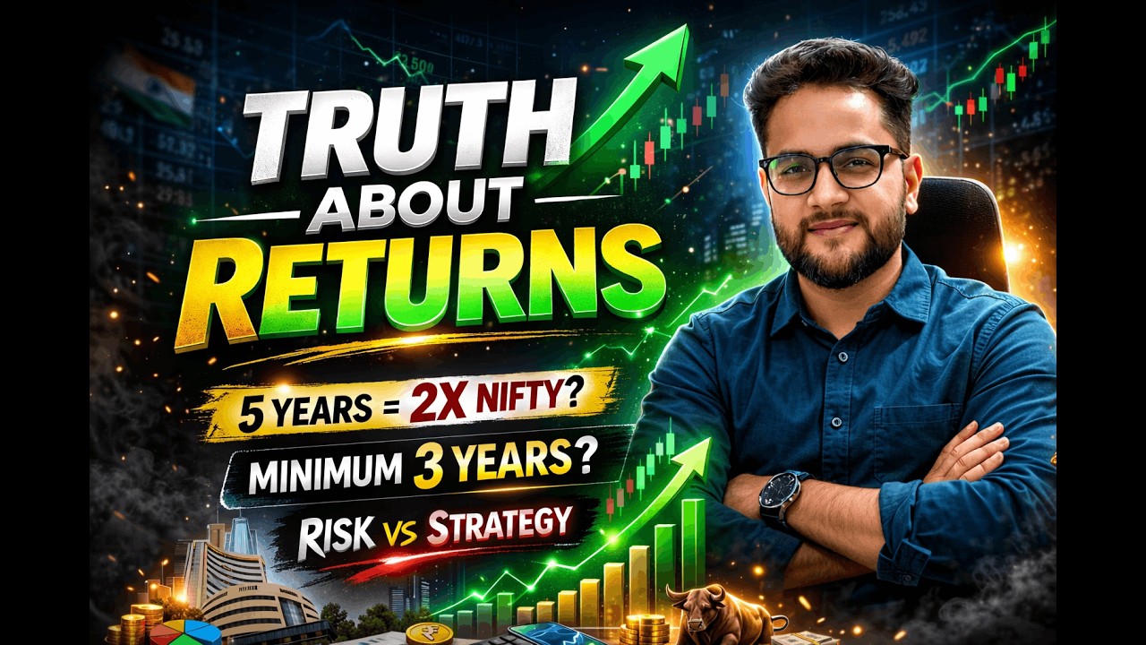 The Truth About Long-Term Investing | Portfolio vs Nifty