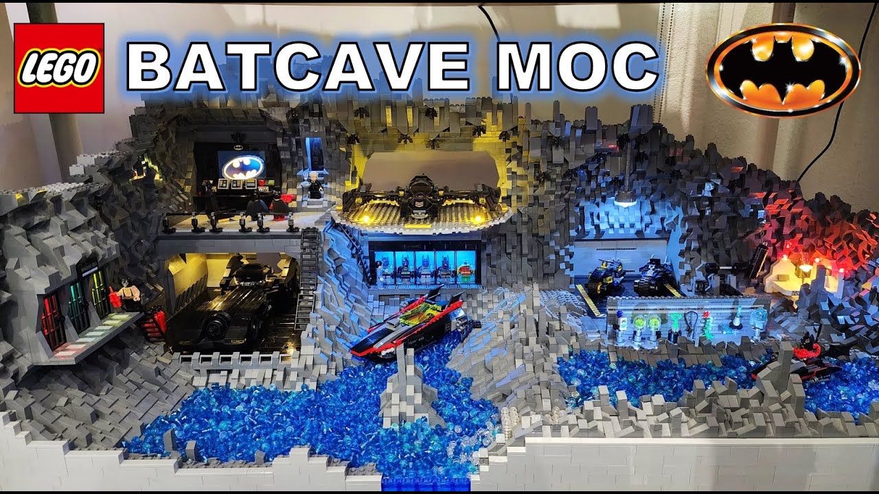 LEGO Batman Batcave MOC Update - The Plan...