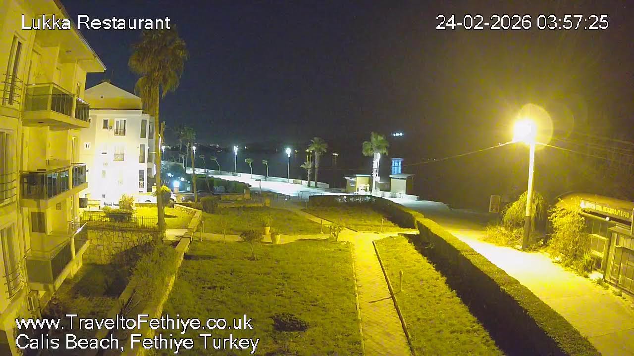 Webcam Live from Calis Beach, Fethiye Turkey | Fethiye webcam