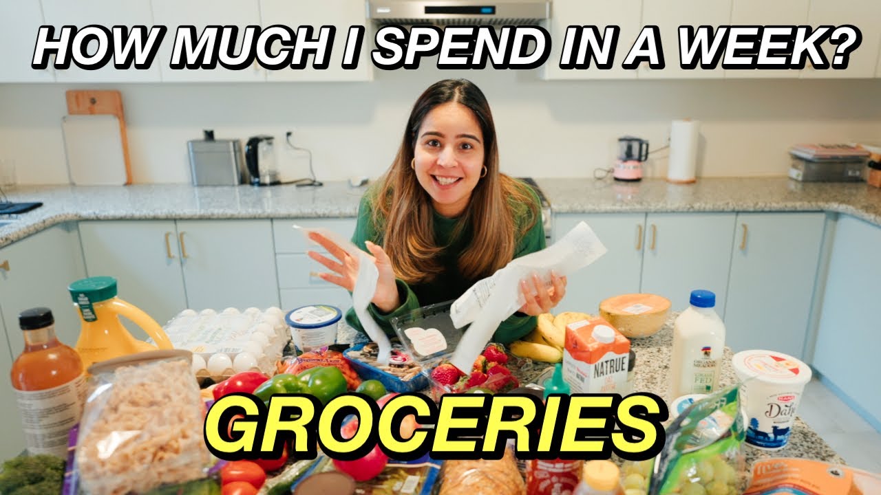 Сколько я трачу на продукты, живя в Канаде 🇨🇦 | Семья из двух человек