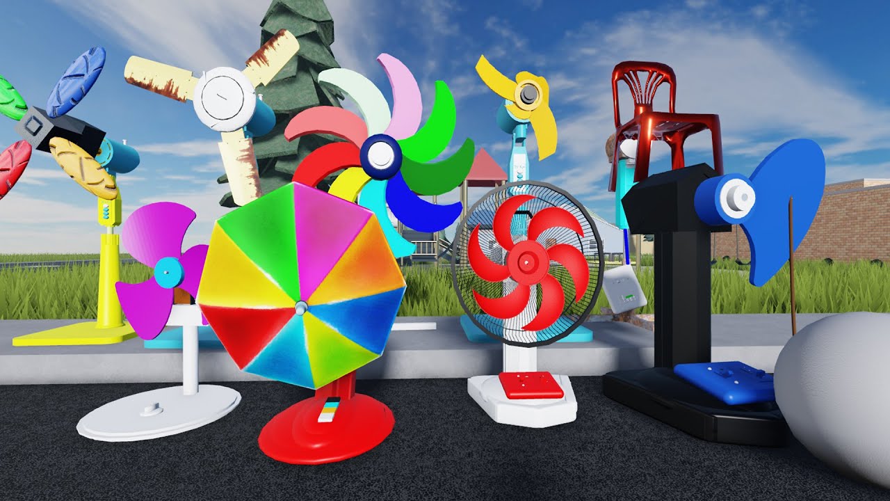 Super Wobbly Fan DIY In Roblox