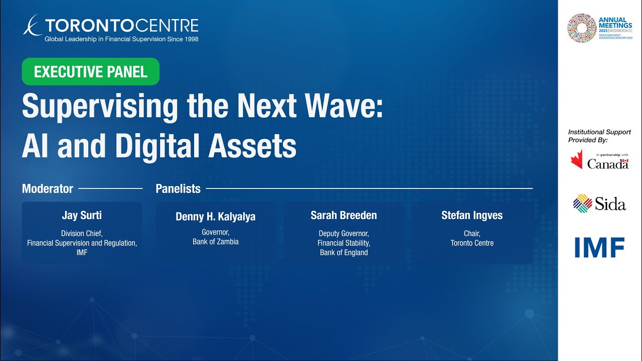 Executive Panel Session - Supervising the Next Wave: AI and Digital Assets