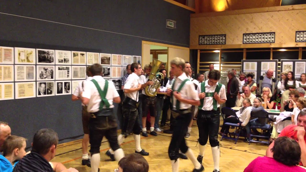 Tiroler Abend im Kaunertal Center - Die Schuhplattler