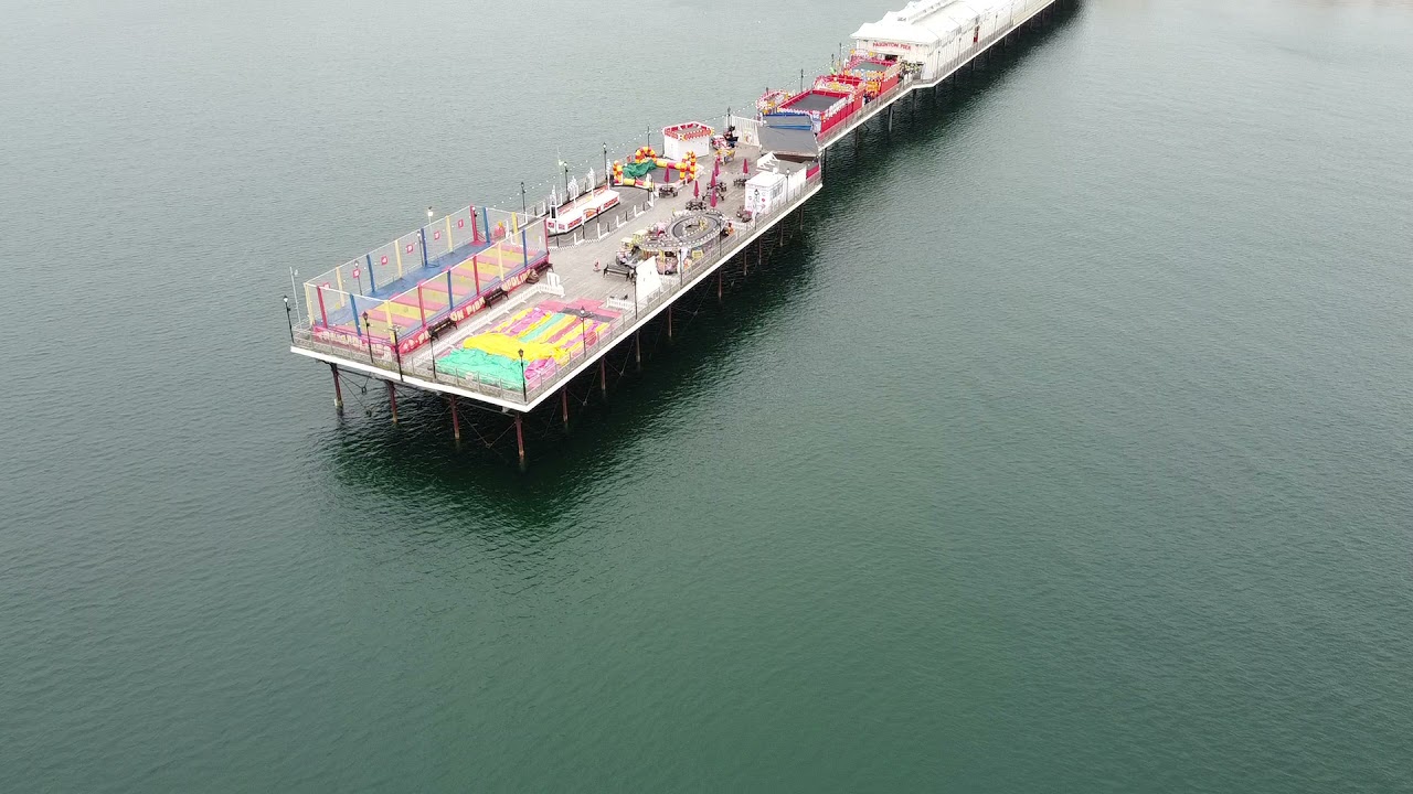Paignton Pier Flyby June2021 -DJI  Mavic Mini