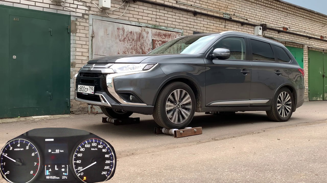 Как работает полный привод Mitsubishi Outlander - S-AWC, ты где?