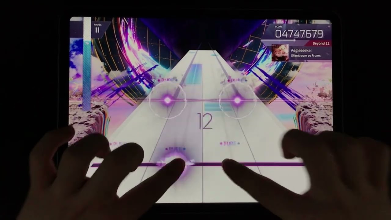 [Arcaea Fanmade Gameplay / Submission 3] Aegleseeker - Silentroom vs Frums (Beyond 12) yucky AA