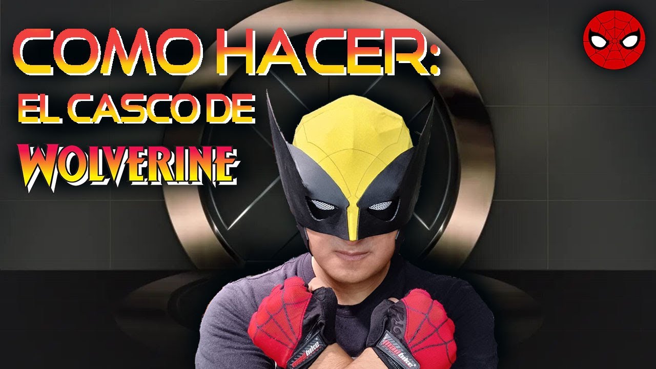 Como hacer: El casco de Wolverine (mascara de wolverine DIY)