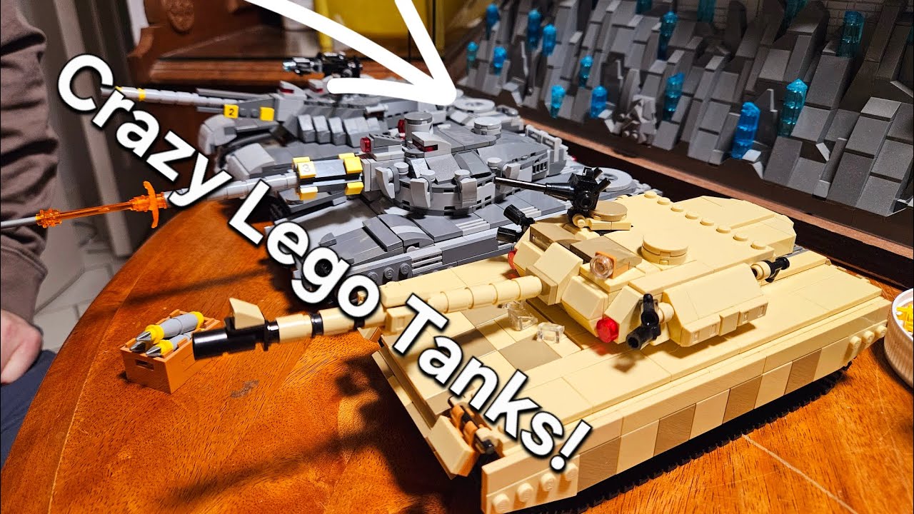 The Best Lego Tanks You'll See Today!