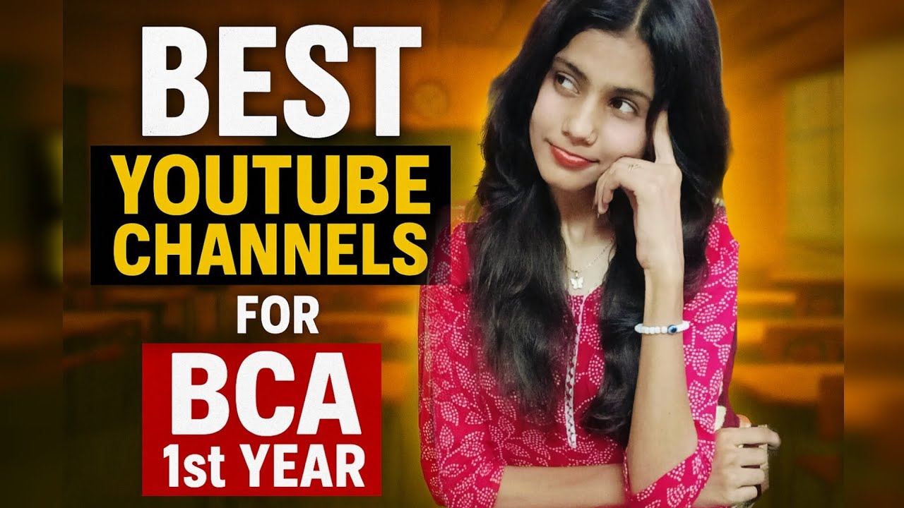 BEST YOUTUBE CHANNEL FOR BCA 1ST YEAR ✍🏻🤔|| I STUDIED FROM THERE 👉🏻👍🏻| MY EXPERIENCE