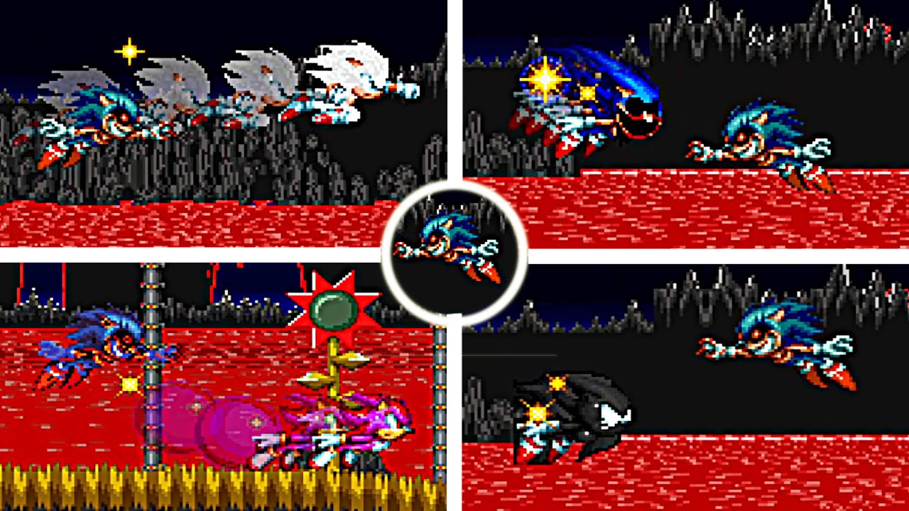 SUPER FORMS FIGHT SONIC.EXE MANIA | Sonic Mania Plus Mods