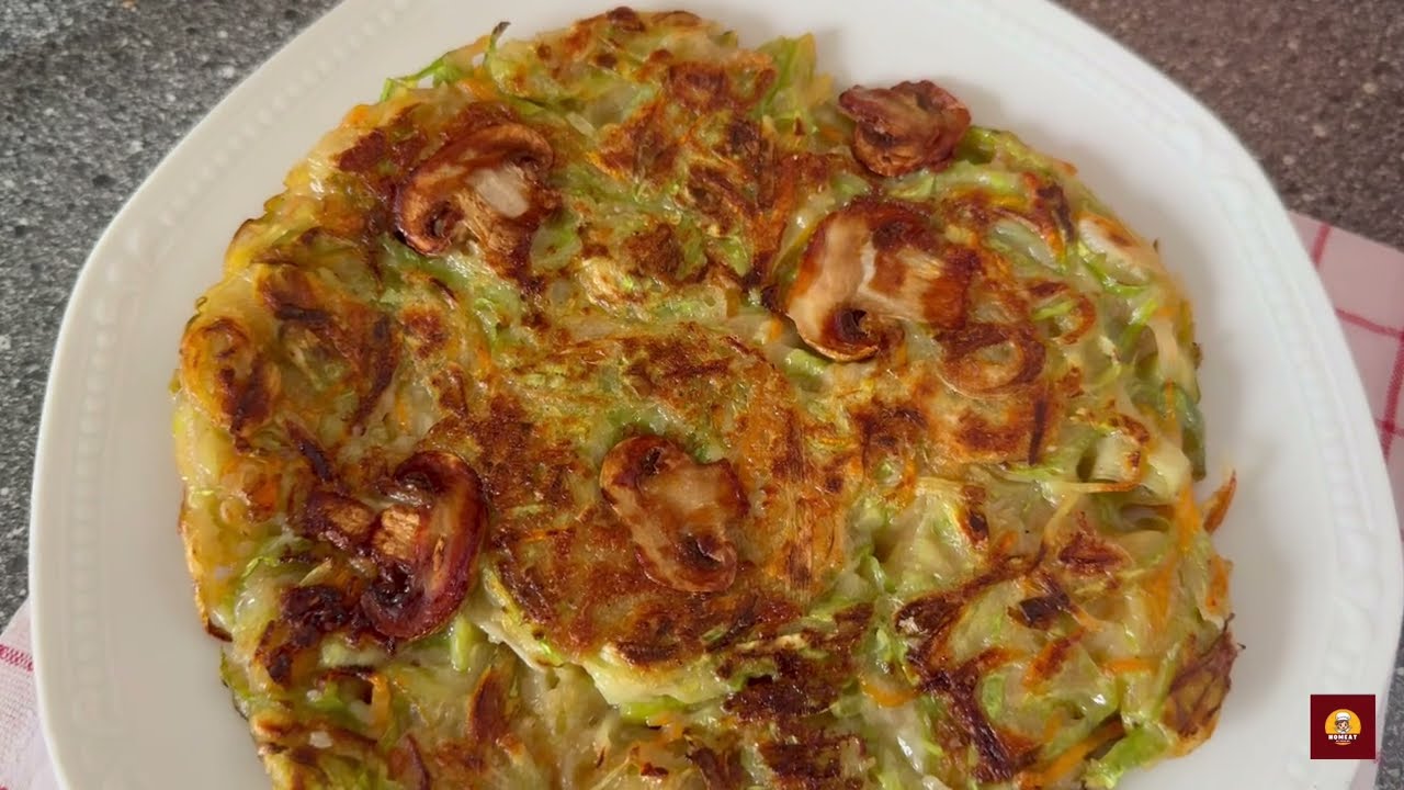 Easy & yummy Autumn pancake @Maangchi  inspired | vegan 