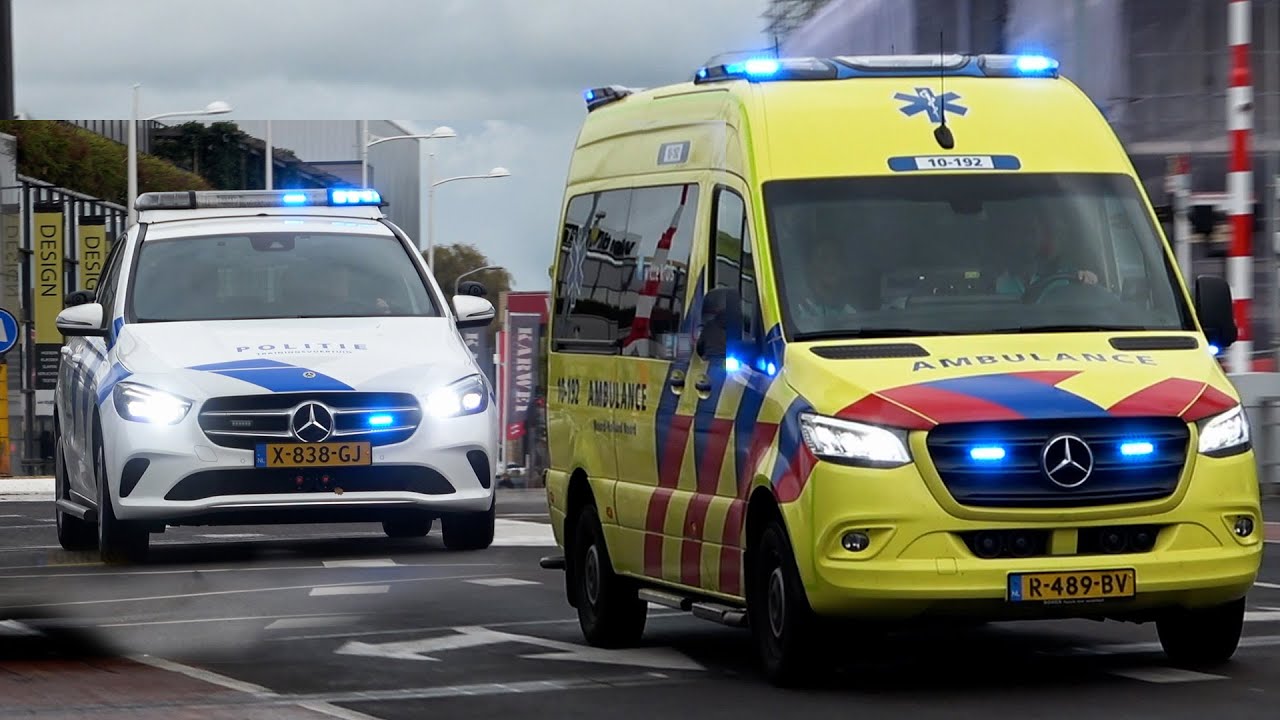 Ambulances & Politie [-rijopleiding] met spoed in Alkmaar