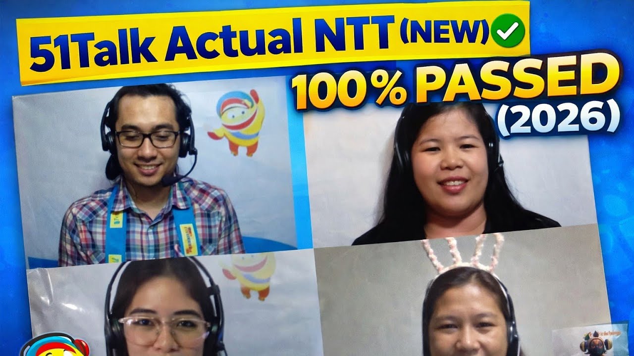NEW 51TALK NTT (LATEST) || 100% PASSED [ESL2024]
