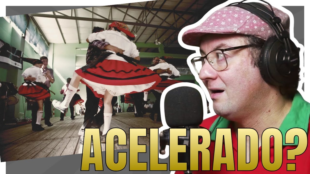 Brasileiro impressionado com o CORRIDINHO DO ALGARVE - Que dança é essa?