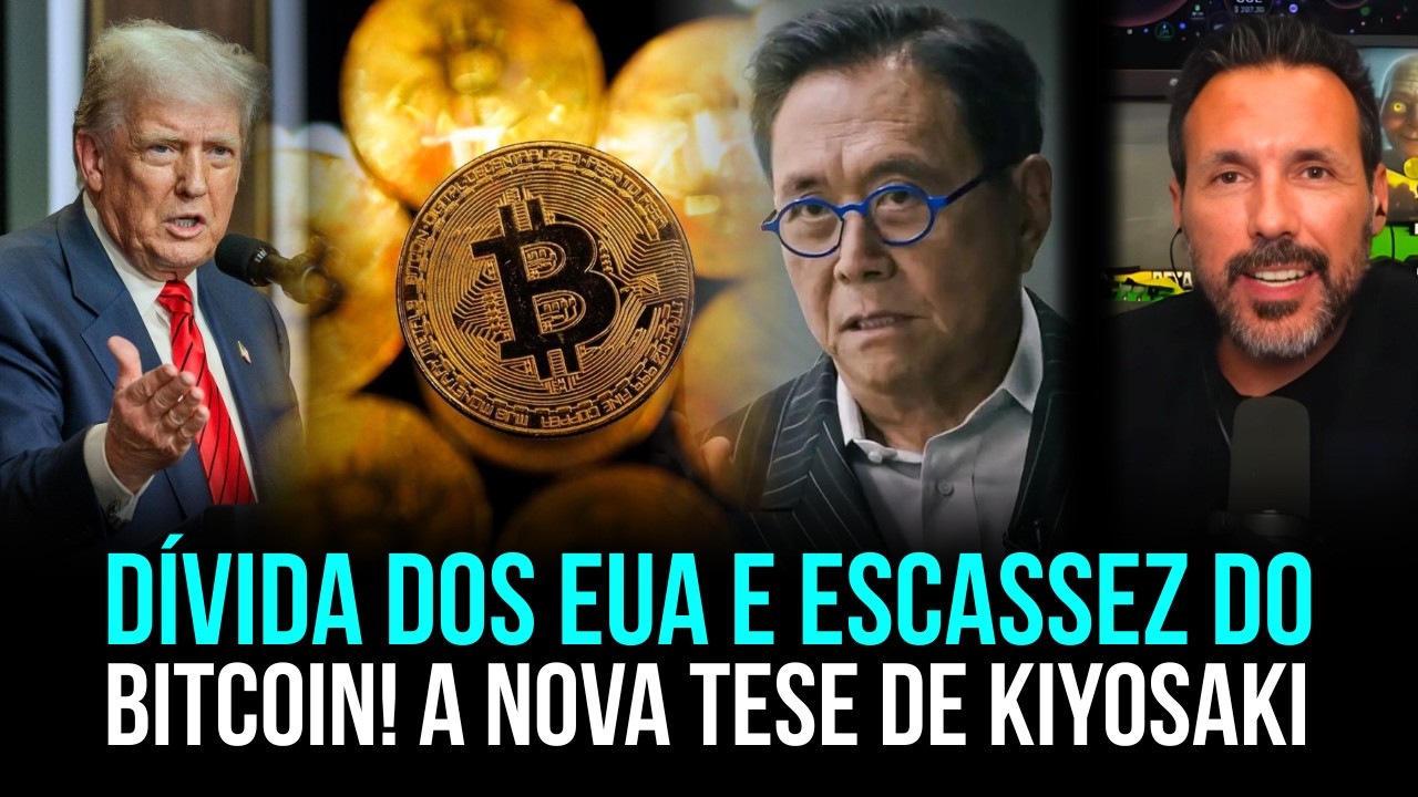 ESSA TESE MUDA TUDO! DÍVIDA AMERICANA E ESCASSEZ DO BITCOIN..