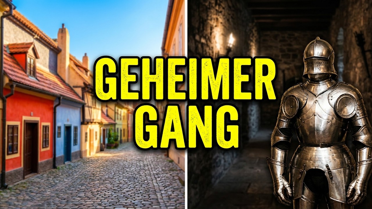 🏰 Prager Burg Wehrgang und Goldschmiede Gasse / Prague Castle Battlements and Goldsmiths' Alley