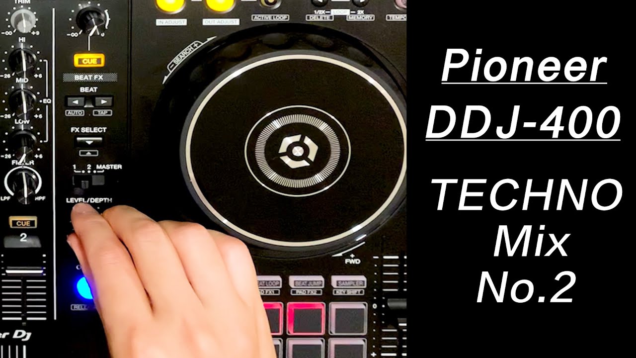 【DJ Play】TECHNO MIX  on the Pioneer DDJ-400　No.7
