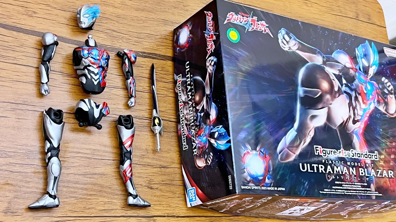 【感動の結末へ！】フィギュアライズスタンダード　ウルトラマンブレーザー　Figure-rise standard　組み立て+レビュー