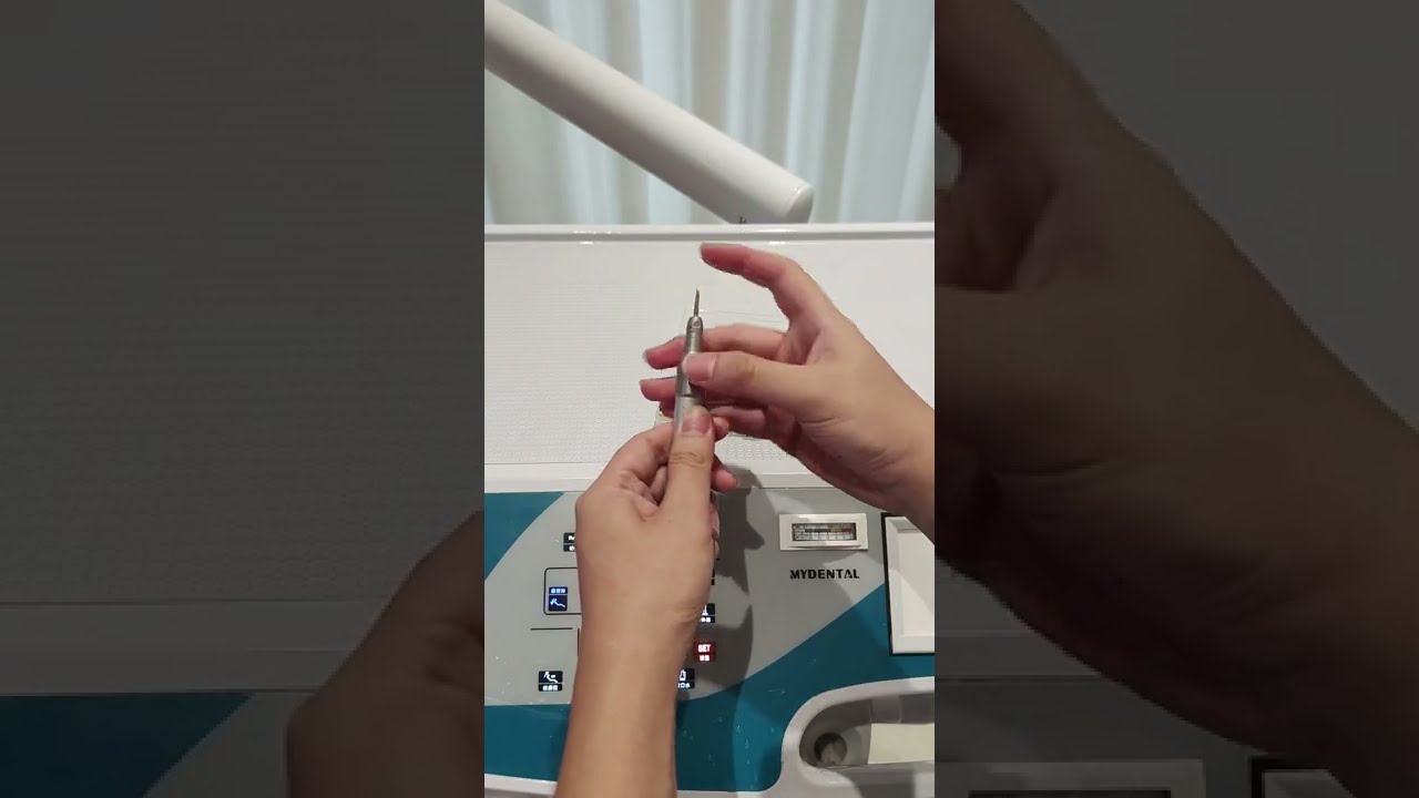 Dental handpiece operated canister test #dental #handpiece