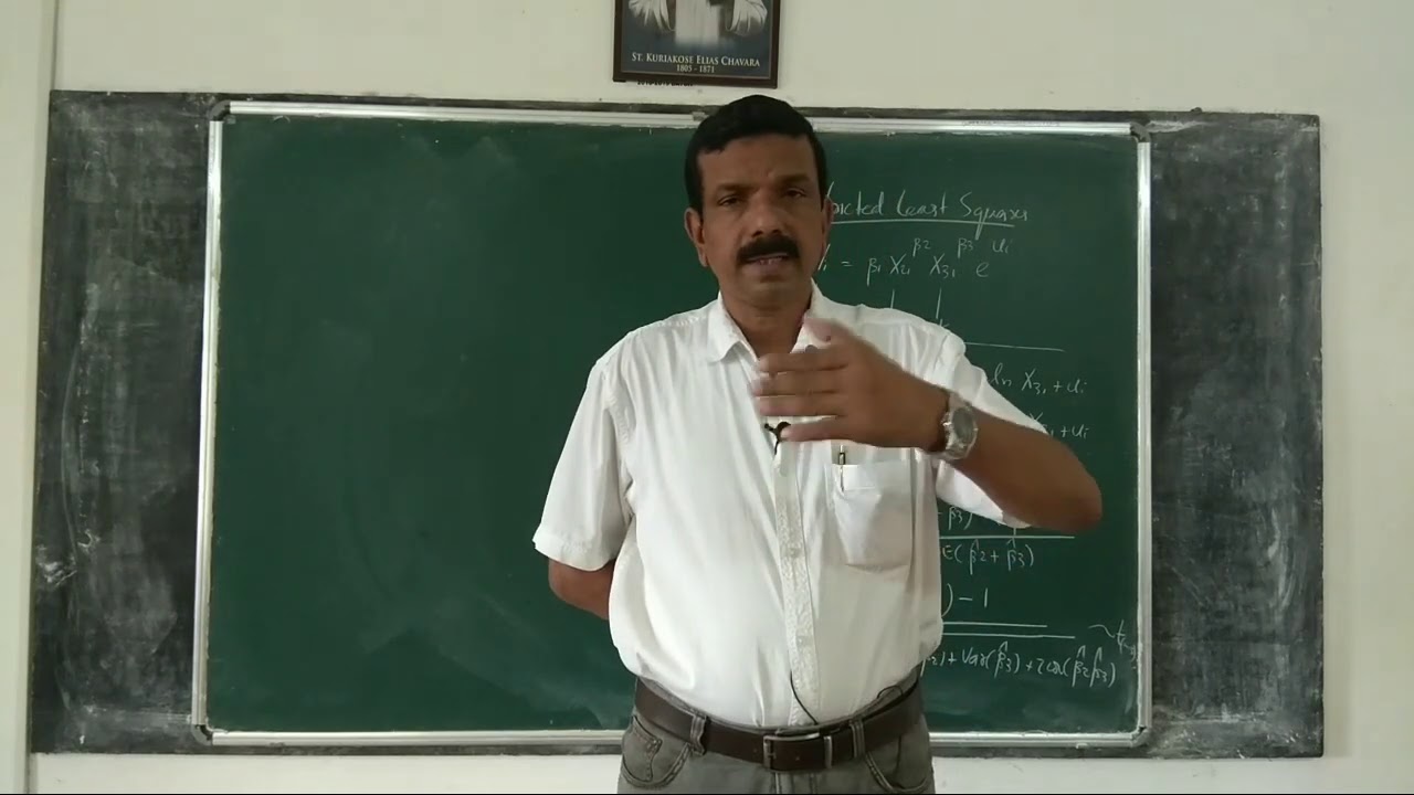 Econometrics 66: Restricted least squares