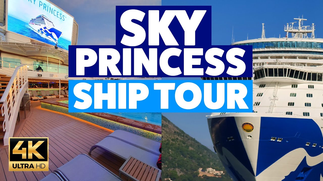 Полный тур и обзор круизного лайнера Sky Princess
