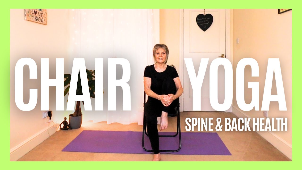 Gentle Chair Yoga for Back Pain Relief | Seniors and Beginners
